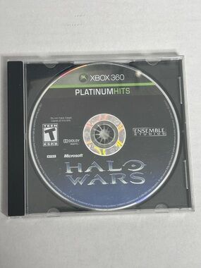 Halo Wars Platinum Hits Microsoft Xbox 360 - Disc Only - Tested & Working